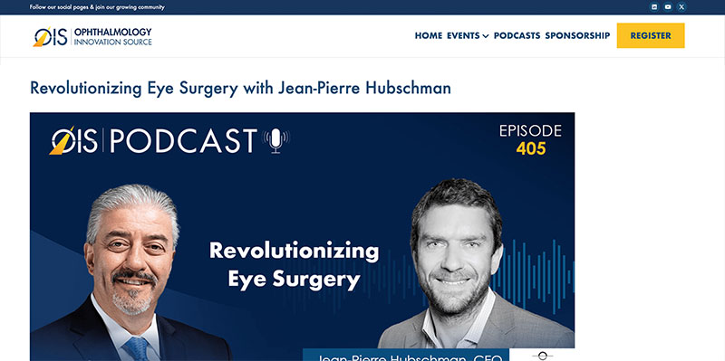 Revolutionizing Eye Surgery with Jean-Pierre Hubschman